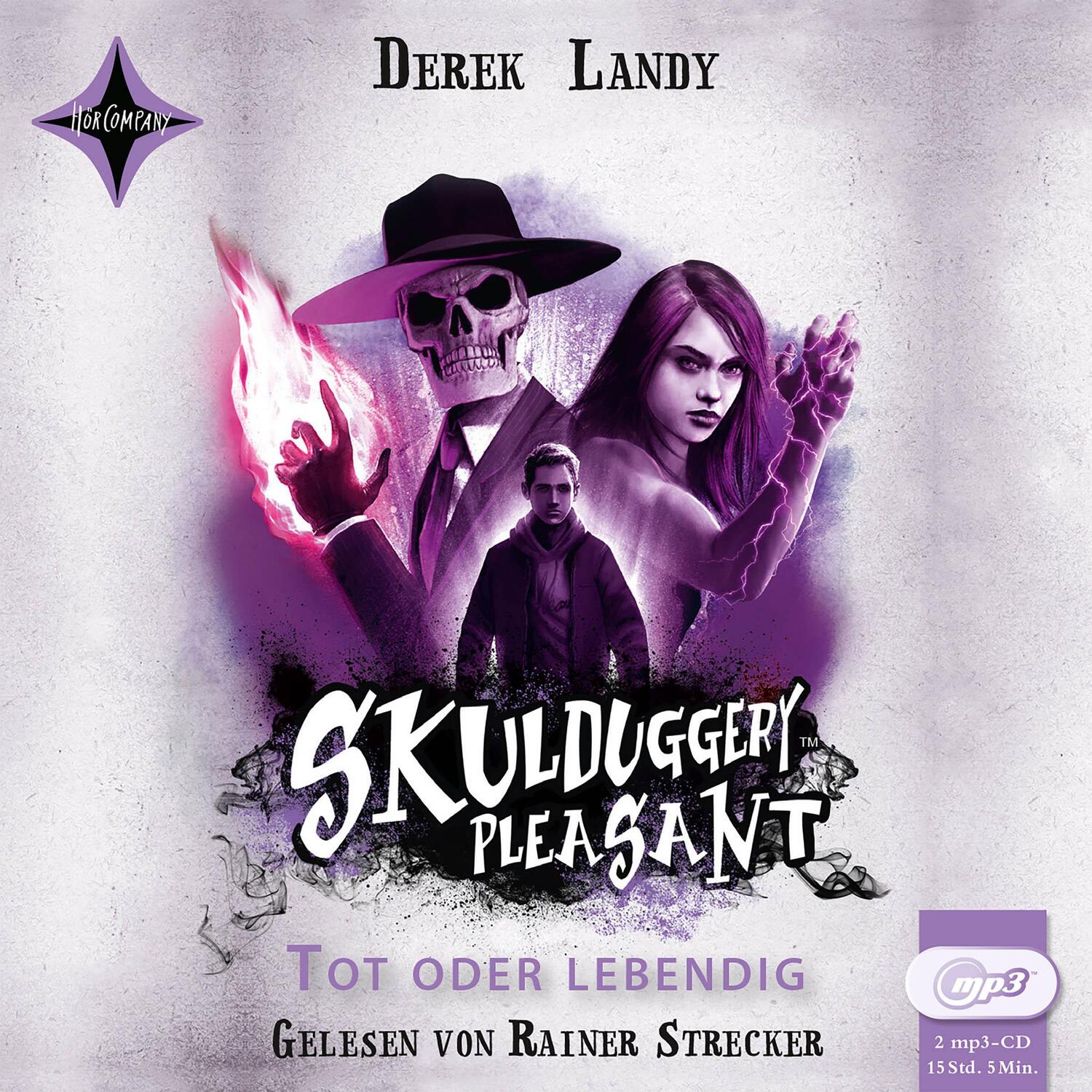 Cover: 9783966320405 | Skulduggery Pleasant 14 - Tot oder lebendig | Derek Landy | Audio-CD