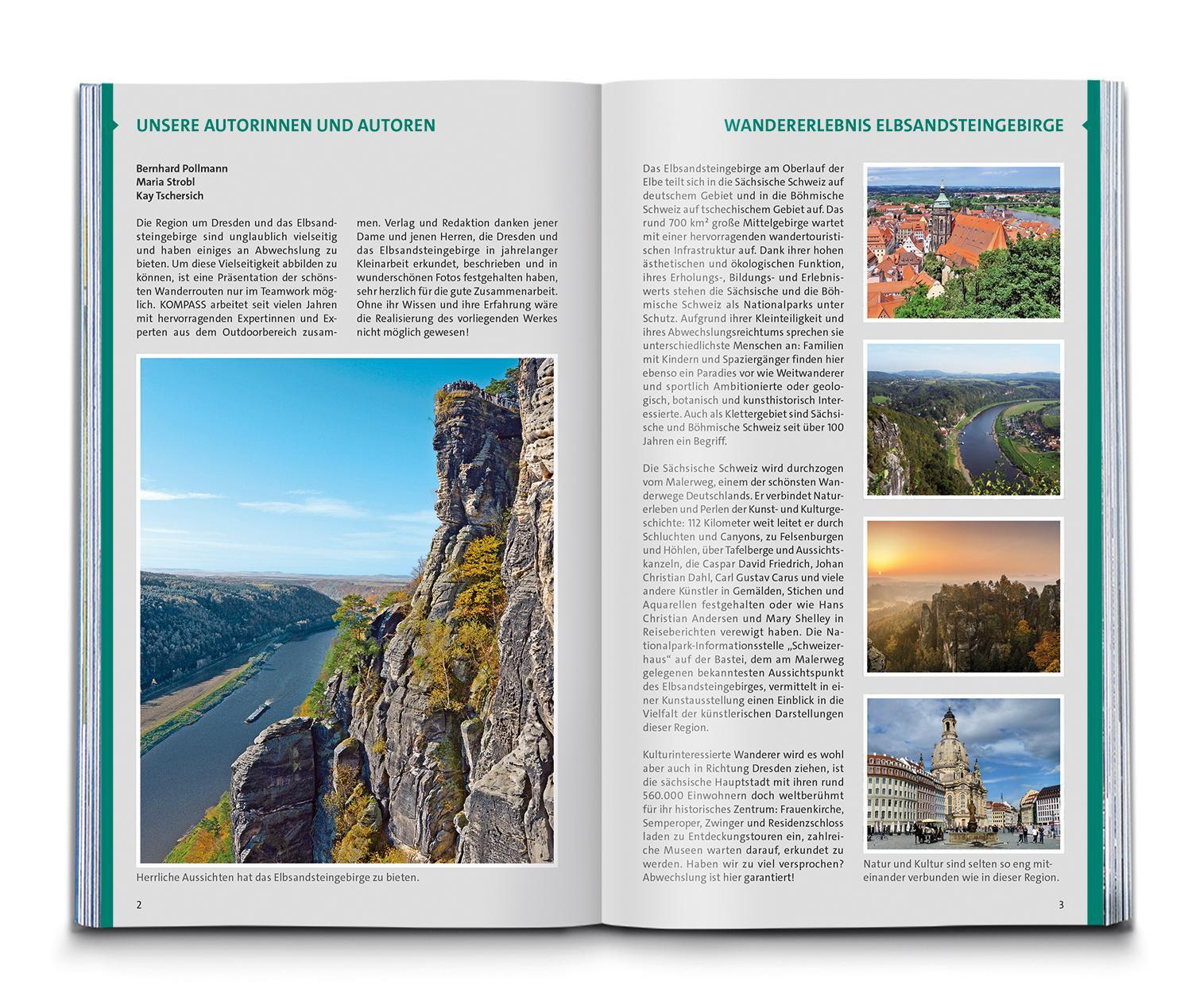 Bild: 9783991219026 | KOMPASS Wanderlust Elbsandsteingebirge und bei Dresden | Taschenbuch