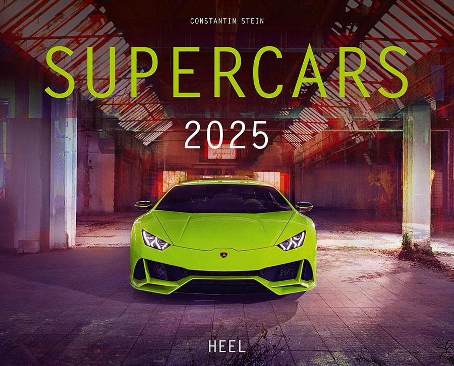 Cover: 9783966648011 | Supercars Kalender 2025 | Constantin Stein | Kalender | 14 S. | 2025