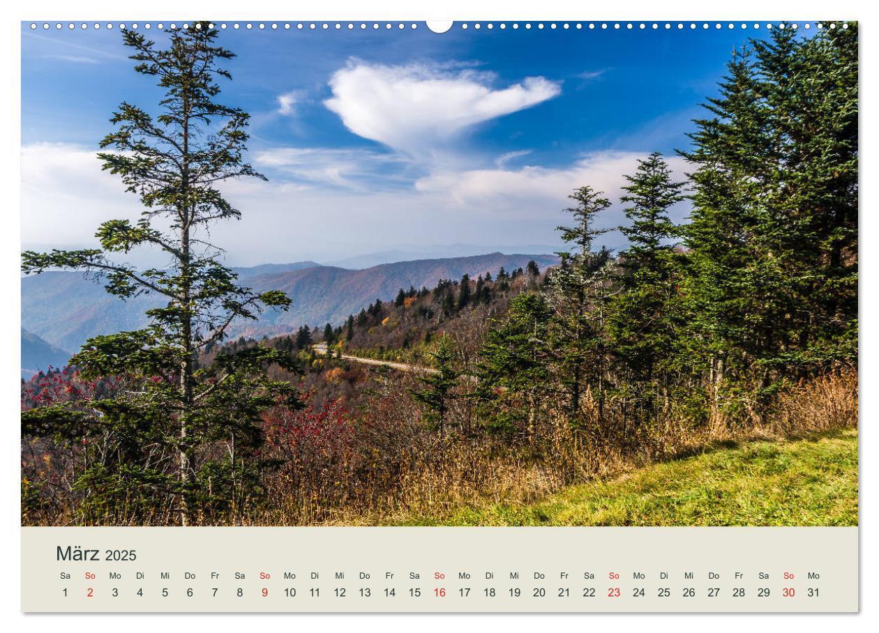 Bild: 9783435724864 | Appalachen - Süd (Wandkalender 2025 DIN A2 quer), CALVENDO...