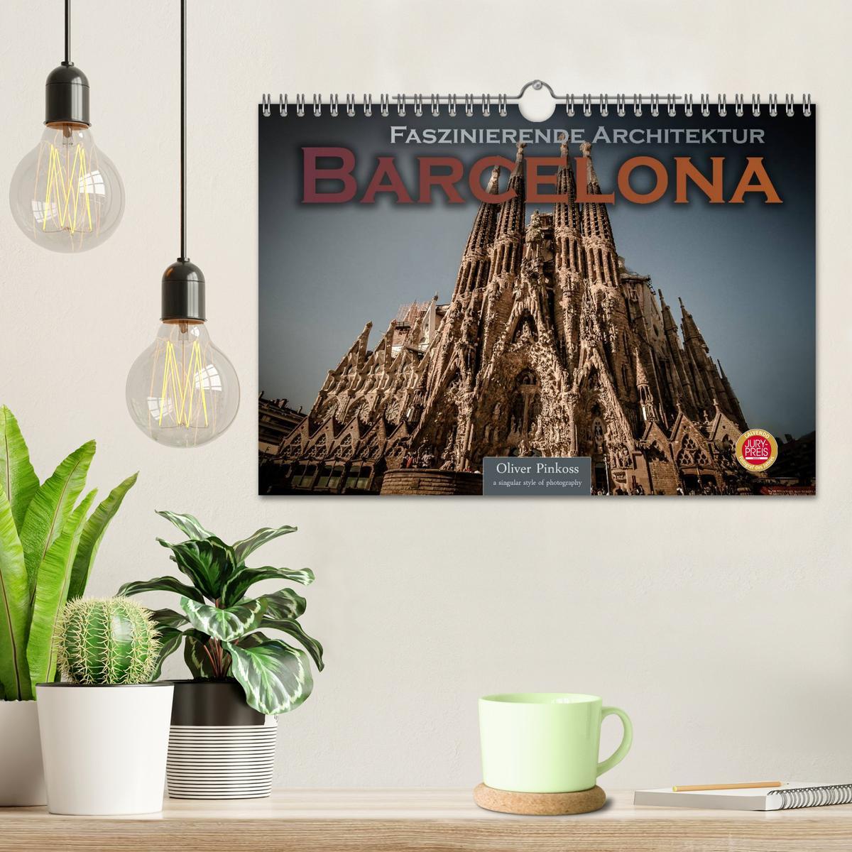 Bild: 9783435612017 | Barcelona - Faszinierende Architektur (Wandkalender 2025 DIN A4...