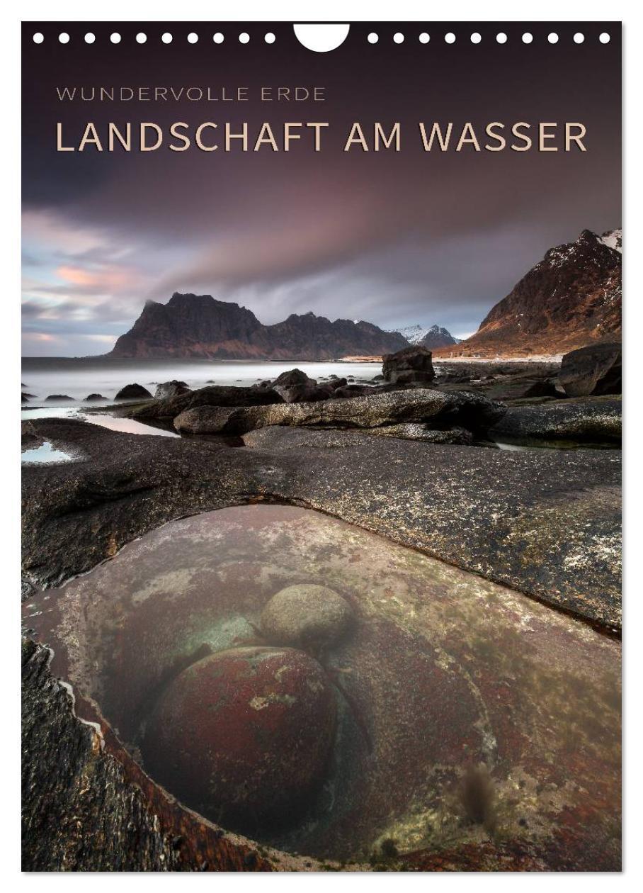 Cover: 9783457058787 | LANDSCHAFT AM WASSER (Wandkalender 2025 DIN A4 hoch), CALVENDO...