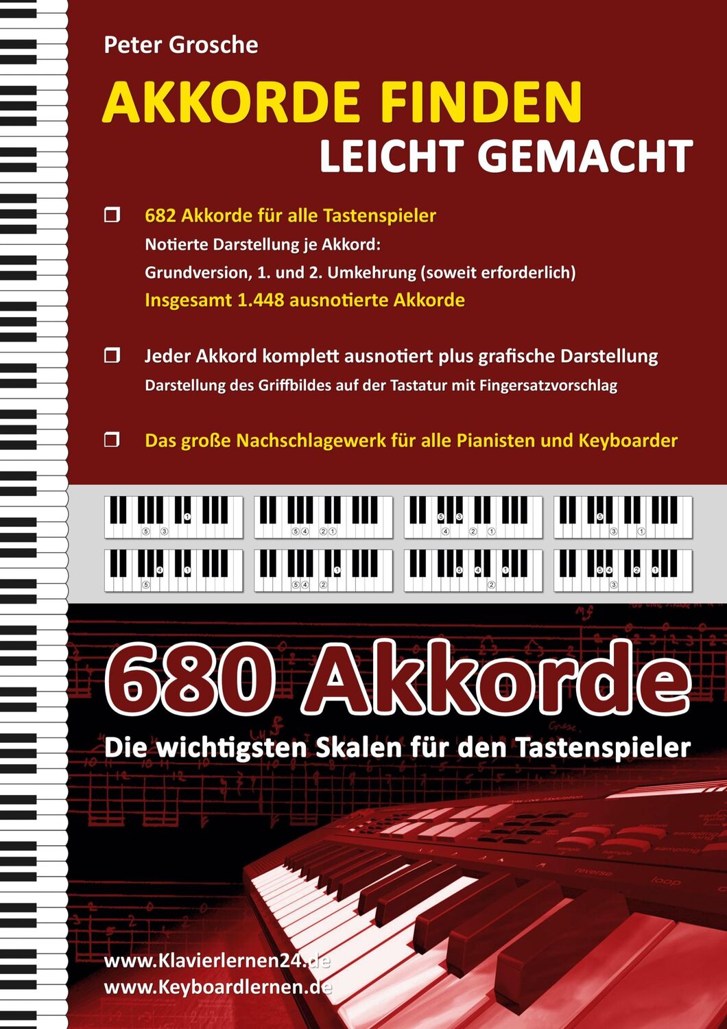 Cover: 9783842328860 | Akkorde finden leicht gemacht | Peter Grosche | Taschenbuch | Ringbuch