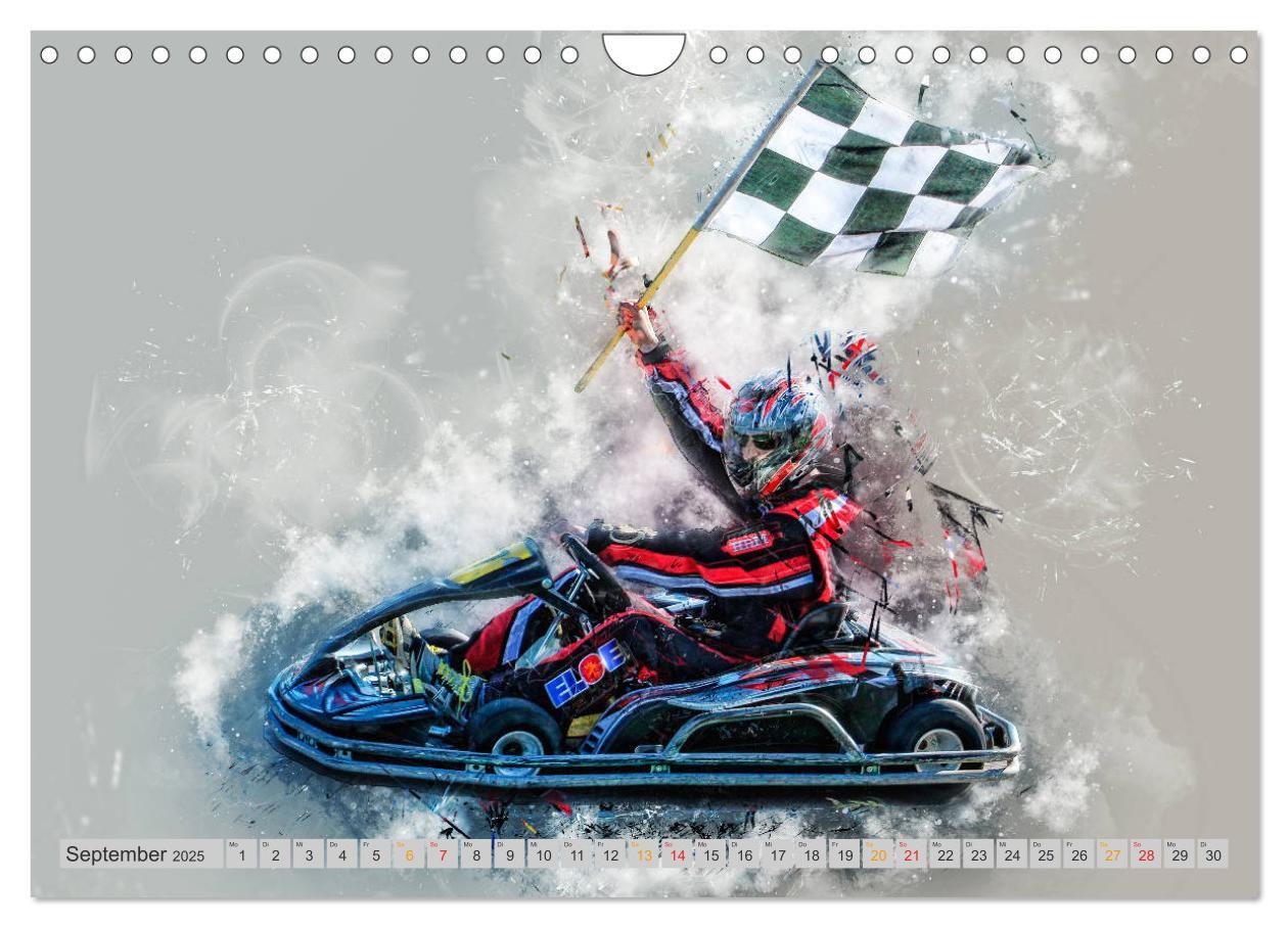 Bild: 9783435387717 | GoKart - extrem cool (Wandkalender 2025 DIN A4 quer), CALVENDO...