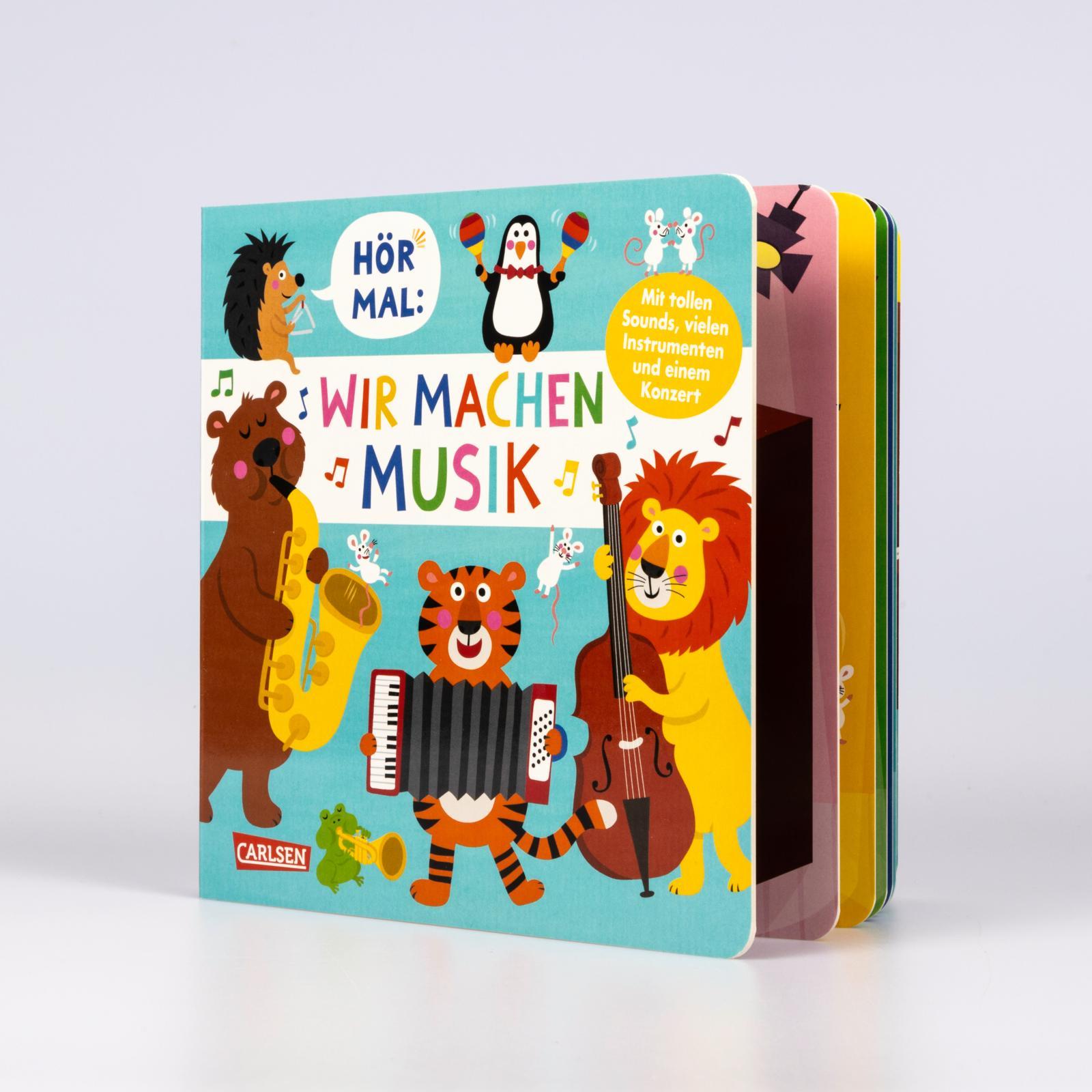 Bild: 9783551253996 | Hör mal (Soundbuch): Wir machen Musik | Nastja Holtfreter | Buch