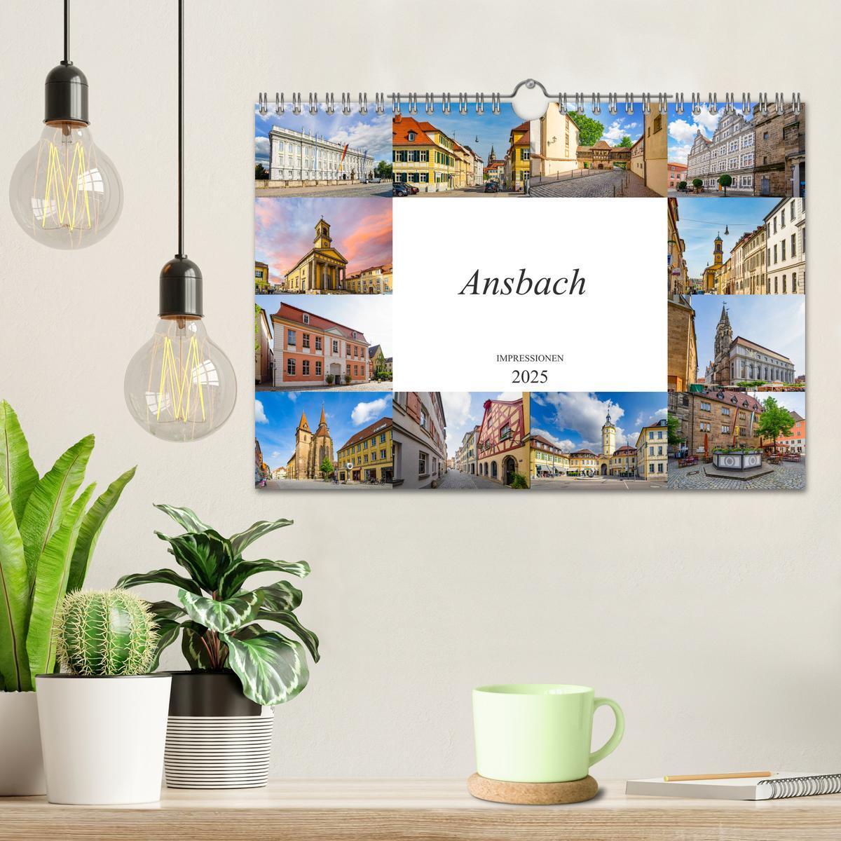 Bild: 9783435224098 | Ansbach Impressionen (Wandkalender 2025 DIN A4 quer), CALVENDO...