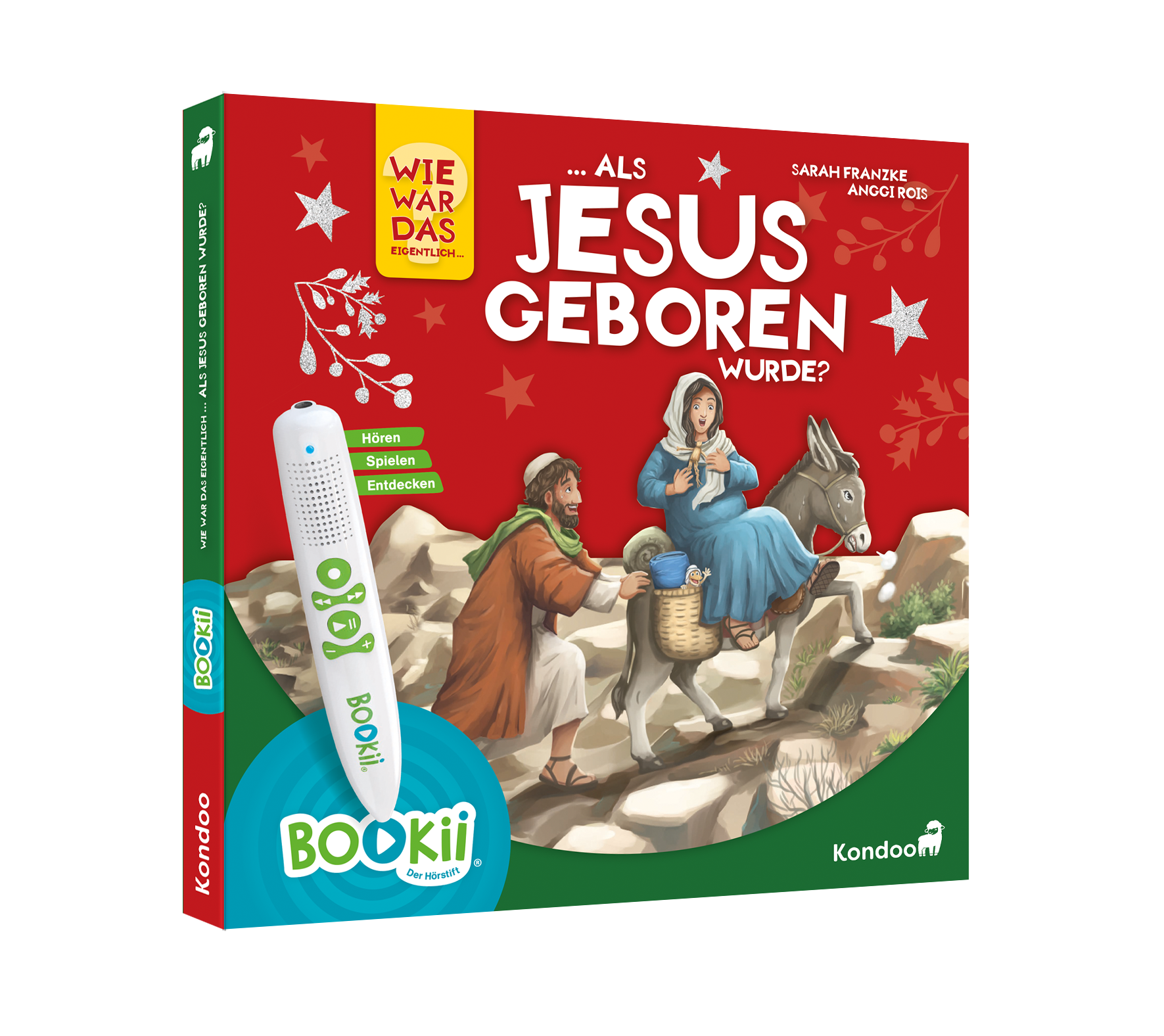 Cover: 9783964800442 | Wie war das eigentlich ... als Jesus geboren wurde? | BOOKii | Franzke