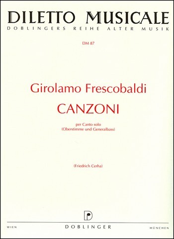 Cover: 9790012112594 | Canzoni | per Canto solo | Girolamo Frescobaldi | Taschenbuch | Buch