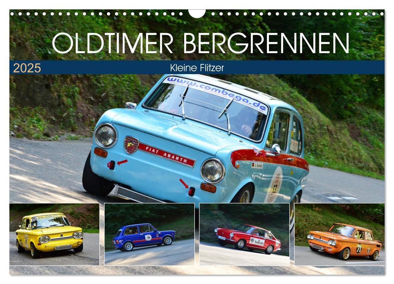 Cover: 9783435192175 | OLDTIMER BERGRENNEN - Kleine Flitzer (Wandkalender 2025 DIN A3...