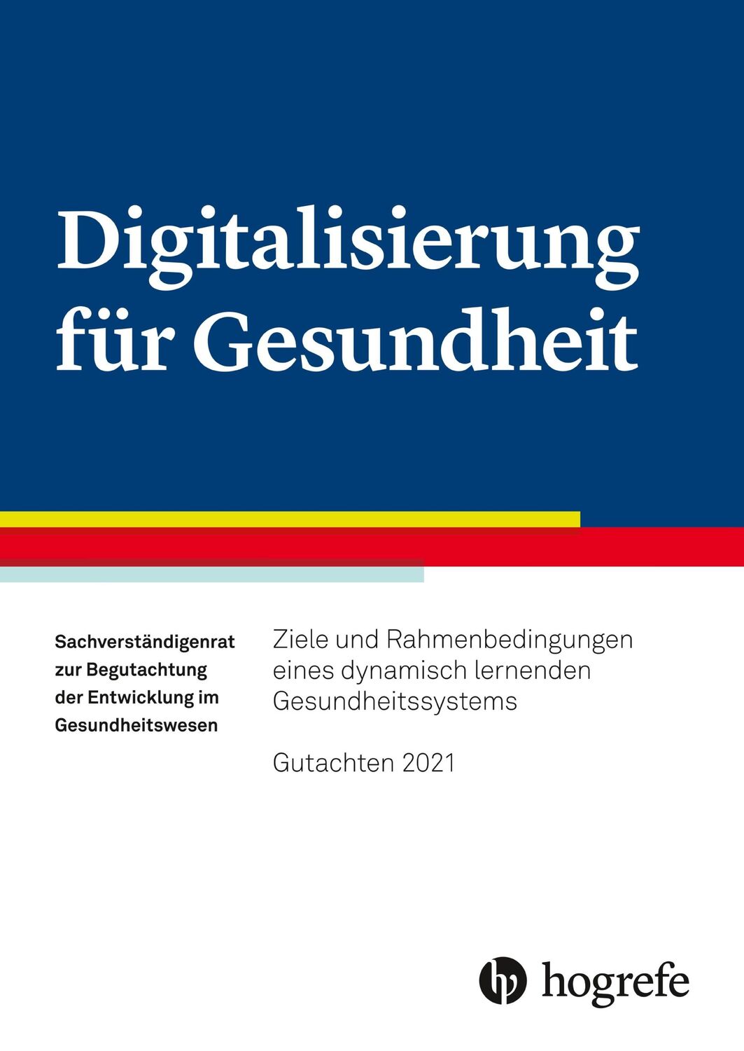 Cover: 9783456861999 | Digitalisierung für Gesundheit | Sachverständigenrat Gesundheitswesen