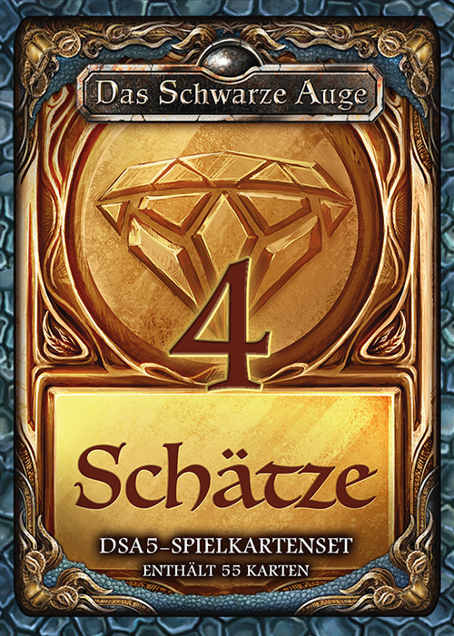 Cover: 4260630771756 | Das Schwarze Auge, DSA5 Spielkartenset Schätze &amp; Kostbarkeiten 4