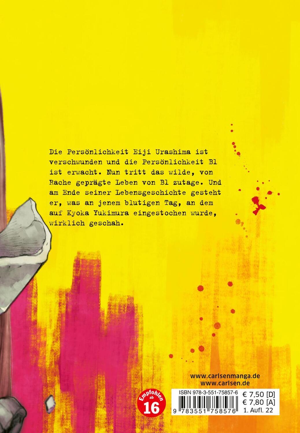 Rückseite: 9783551758576 | The Killer Inside 6 | Ein mörderischer Mystery-Thriller | Taschenbuch