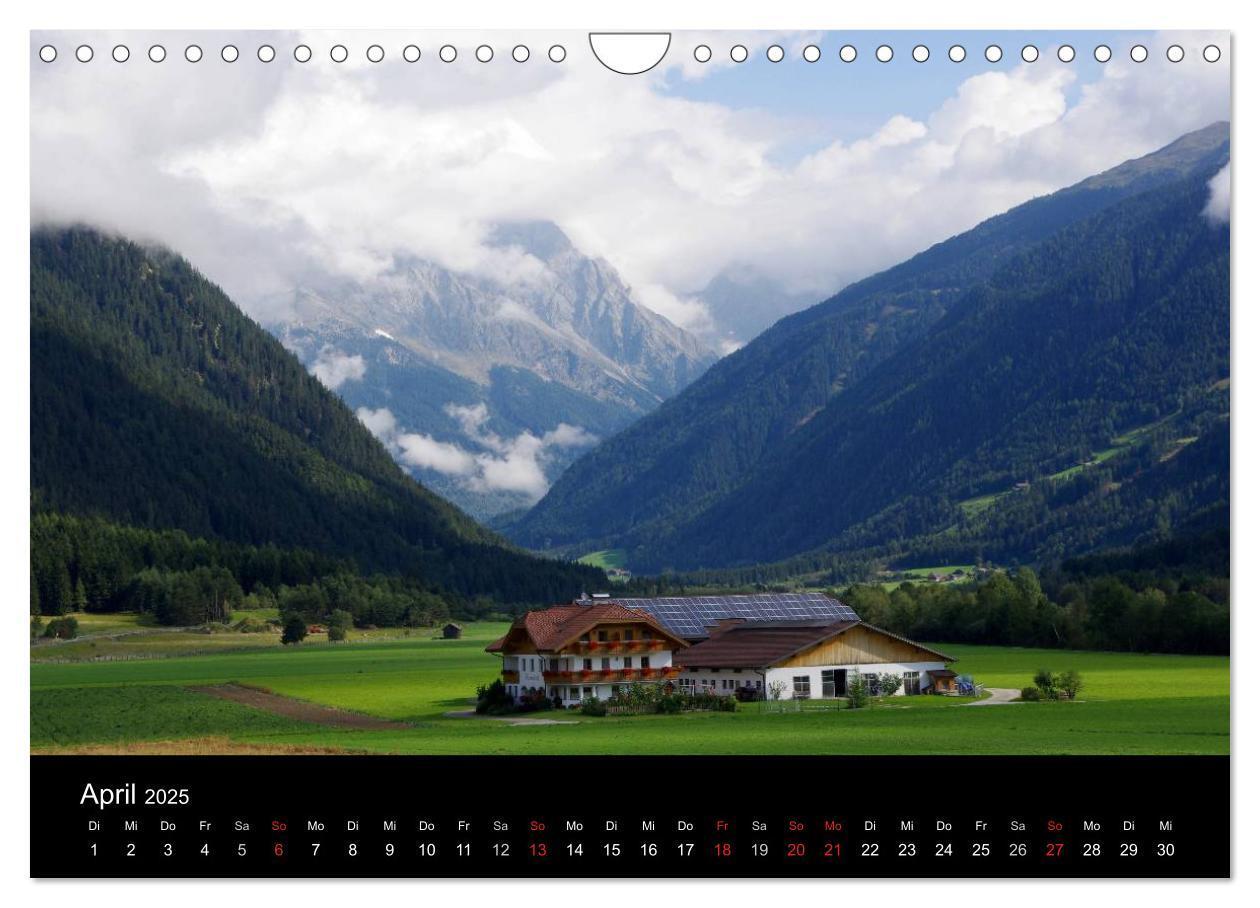 Bild: 9783435782789 | Südtirol 2025 (Wandkalender 2025 DIN A4 quer), CALVENDO Monatskalender