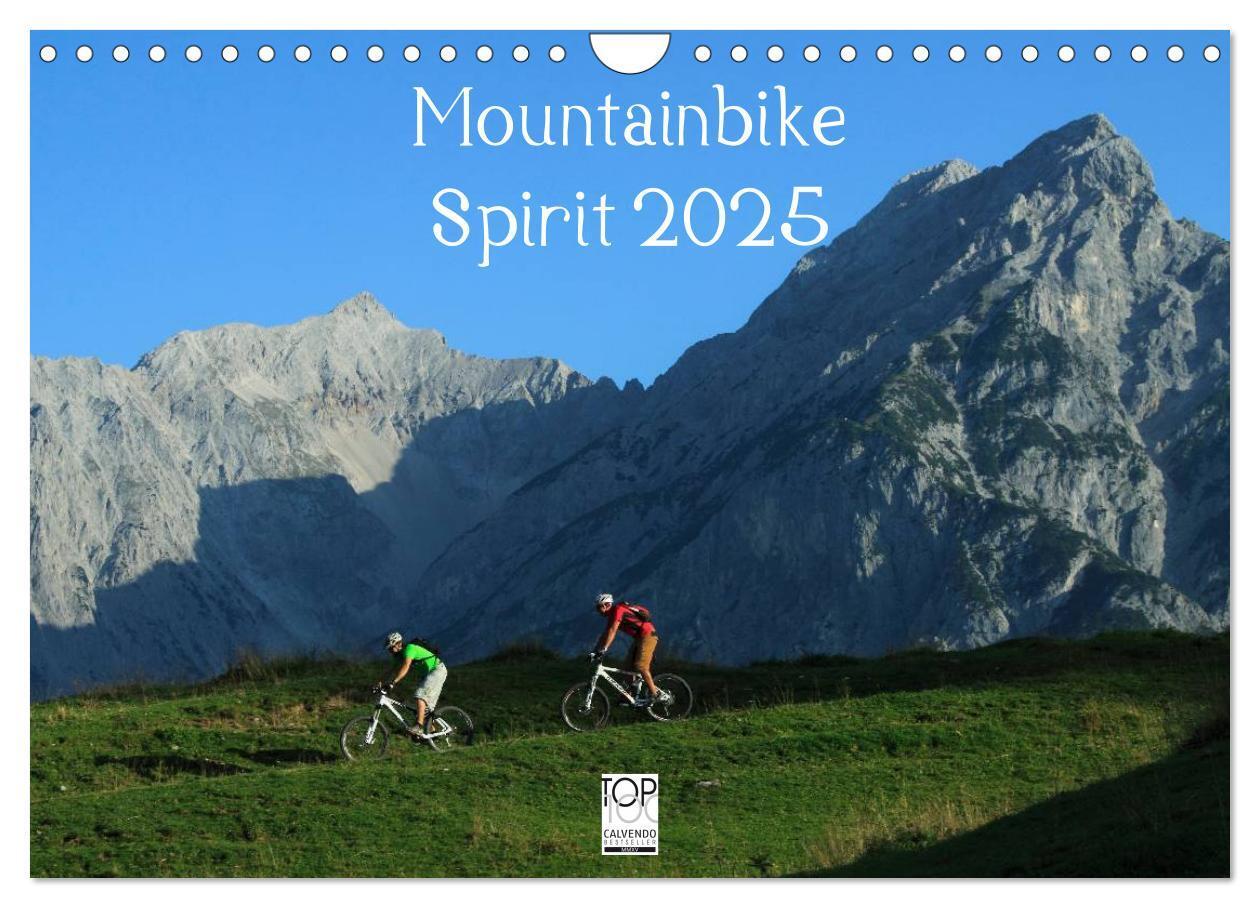 Cover: 9783435834044 | Mountainbike Spirit 2025 (Wandkalender 2025 DIN A4 quer), CALVENDO...