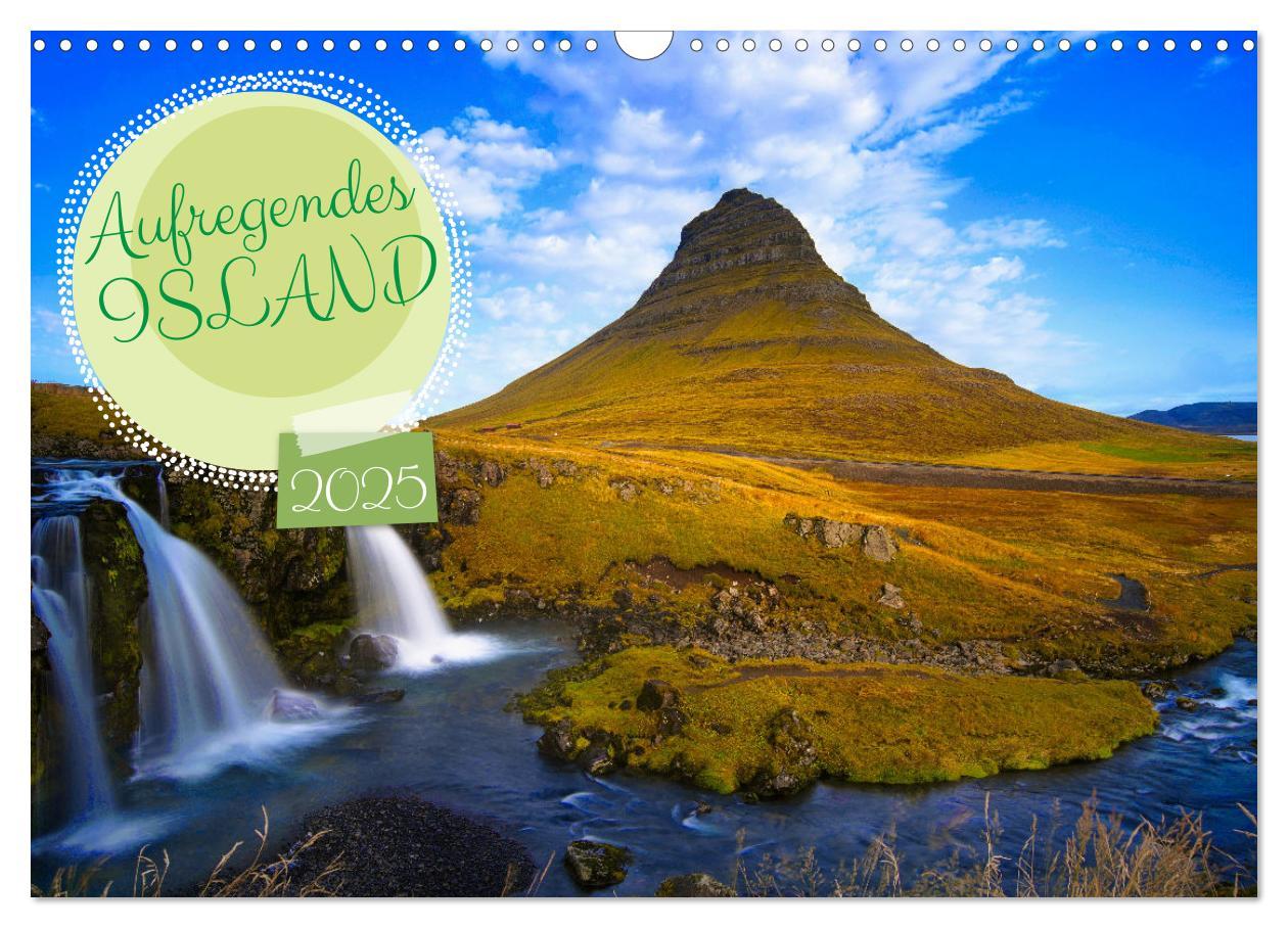 Cover: 9783435080816 | Aufregendes Island (Wandkalender 2025 DIN A3 quer), CALVENDO...