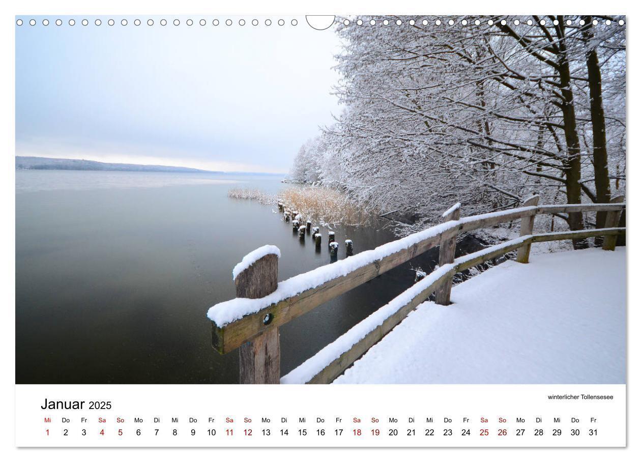 Bild: 9783435453429 | Tollense Landschaften (Wandkalender 2025 DIN A3 quer), CALVENDO...