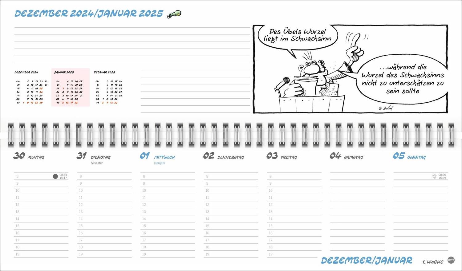 Bild: 9783756409174 | Werner Wochenquerplaner 2025 | Rötger Feldmann | Kalender | 112 S.