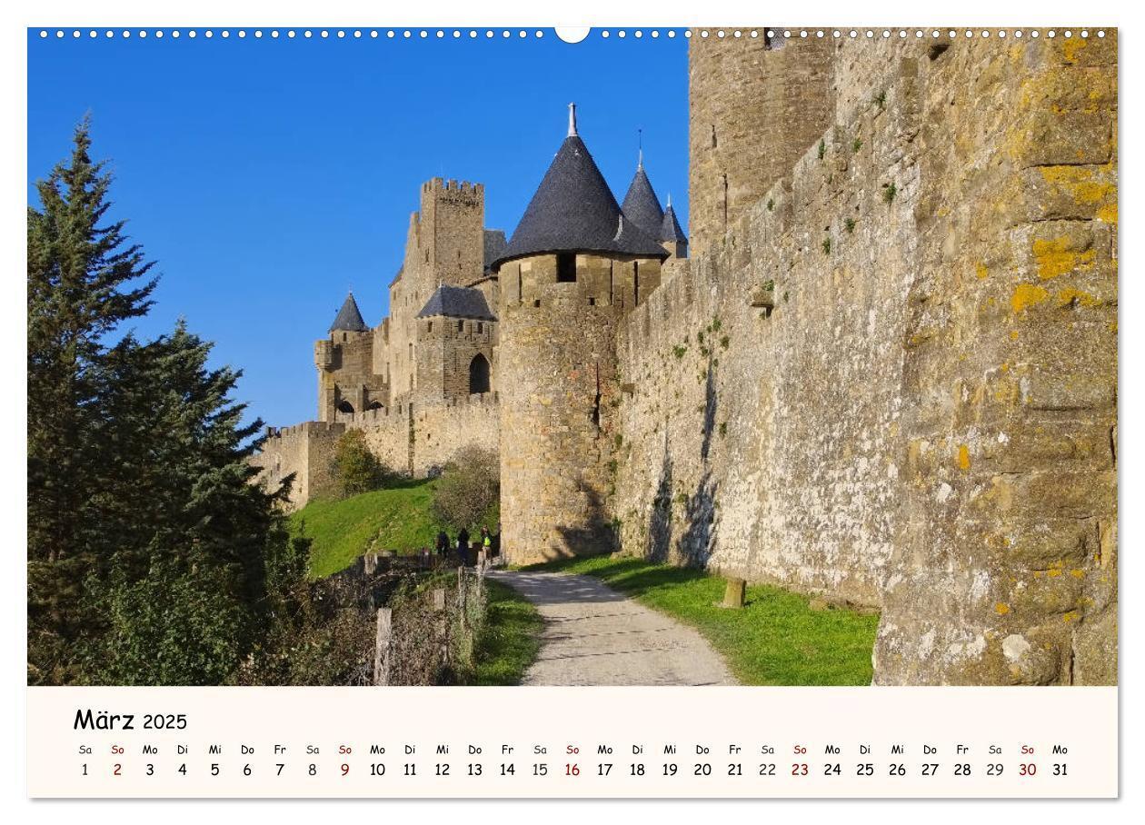 Bild: 9783435455249 | Cite von Carcassonne - Zeitreise ins Mittelalter (Wandkalender 2025...