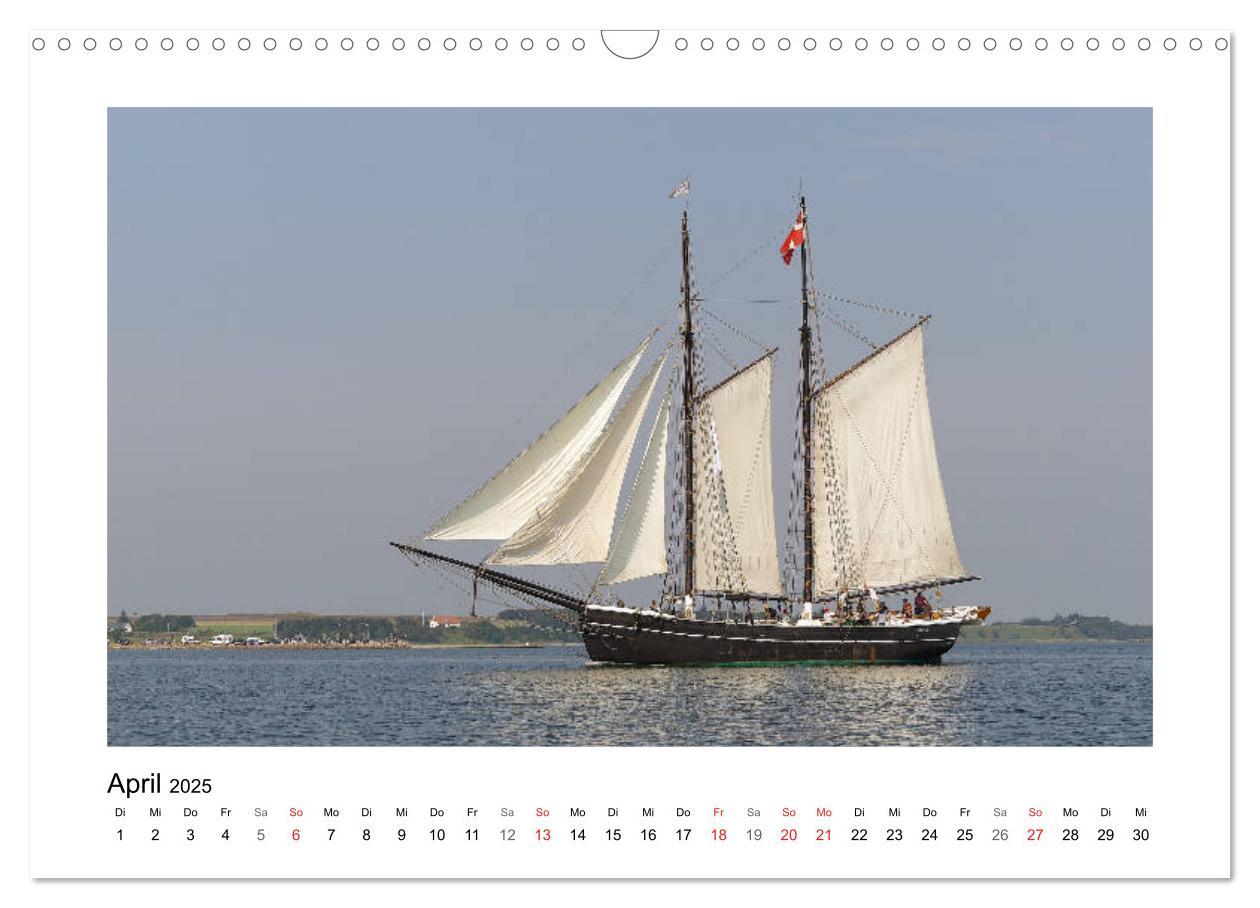 Bild: 9783435332786 | Segelschiffe auf dem Limfjord (Wandkalender 2025 DIN A3 quer),...