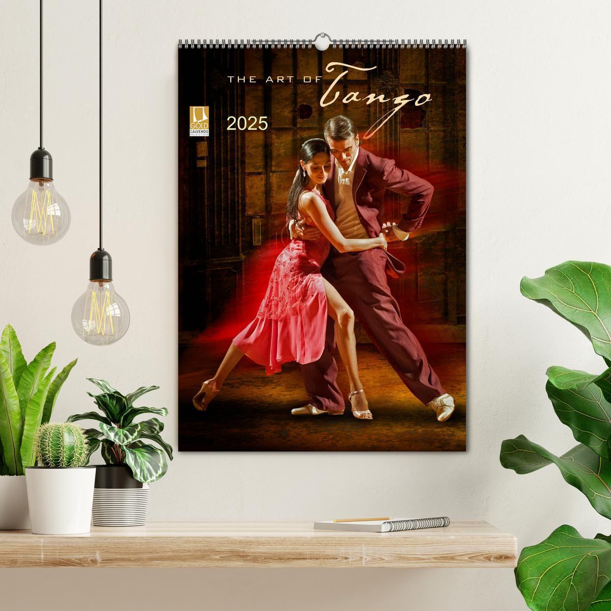 Bild: 9783435982196 | The Art Of Tango (Wandkalender 2025 DIN A2 hoch), CALVENDO...