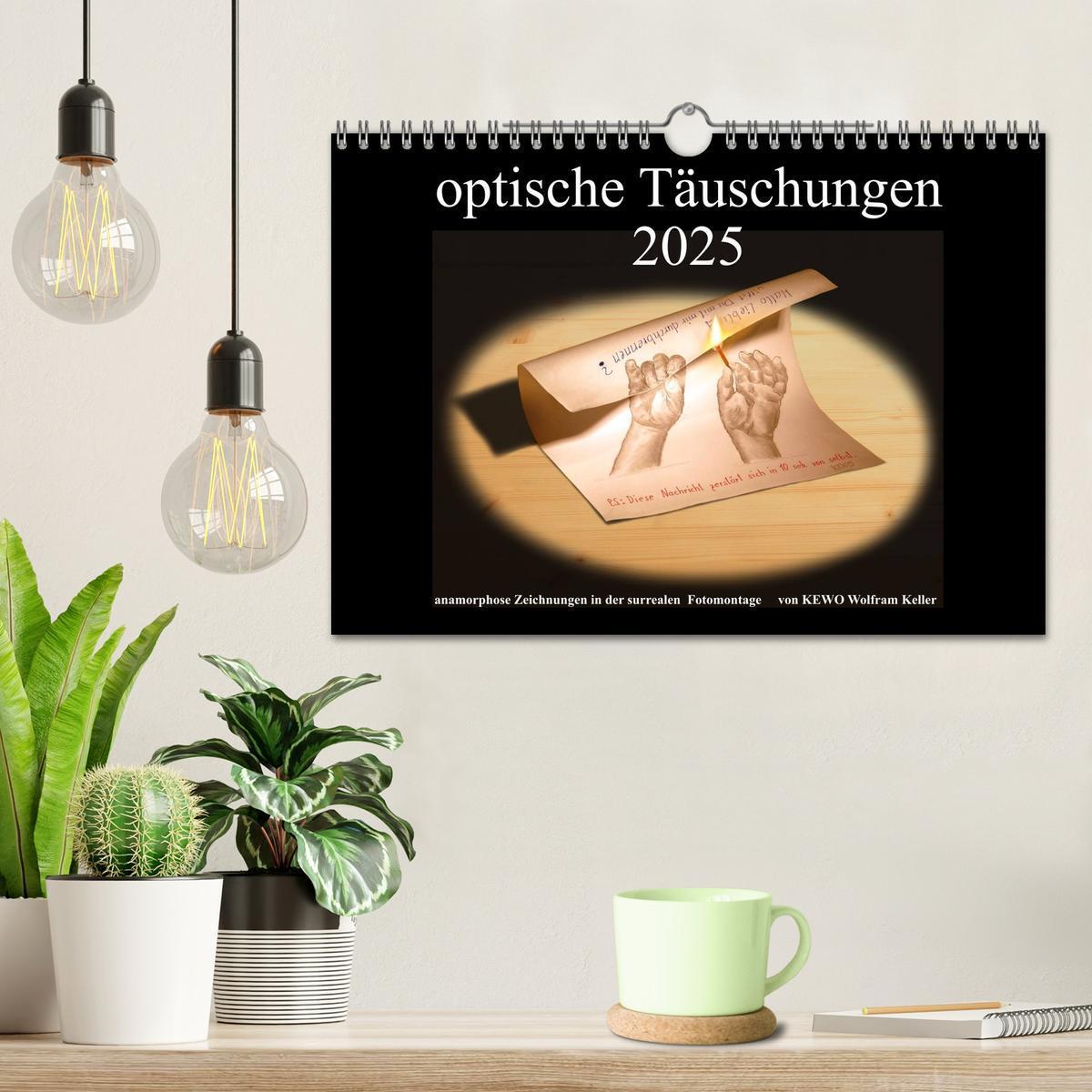 Bild: 9783435710690 | optische Täuschungen 2025 (Wandkalender 2025 DIN A4 quer), CALVENDO...