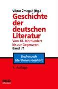 Cover: 9783407321183 | Geschichte der deutschen Literatur Band I/1 | Viktor Zmegac | Buch