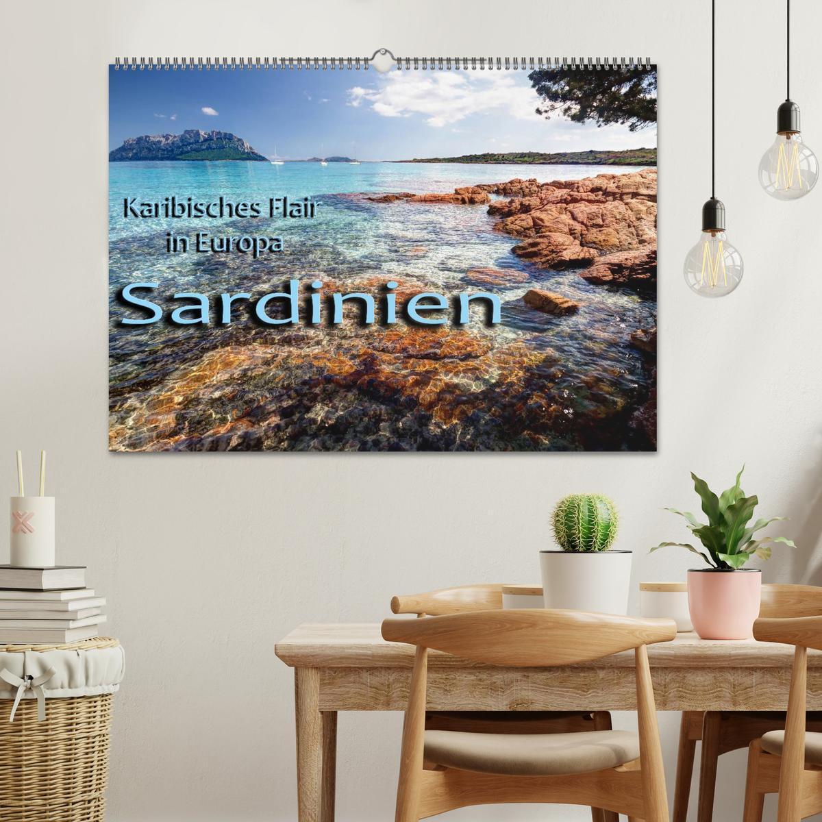 Bild: 9783435742448 | Sardinien / CH-Version (Wandkalender 2025 DIN A2 quer), CALVENDO...