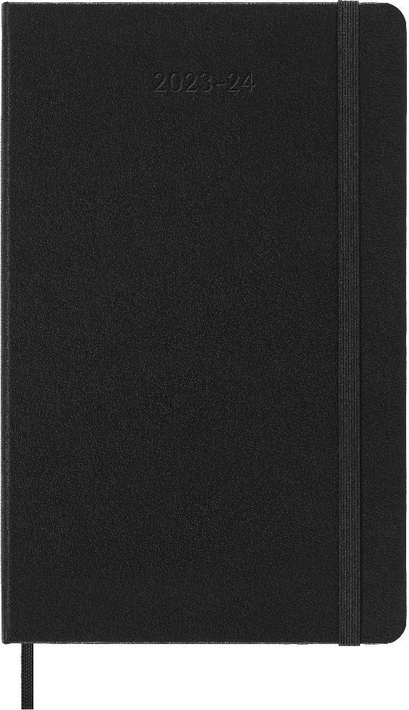 Cover: 8056598856910 | Moleskine 18 Monate Wochen Notizkalender 2023/2024, Large/A5, Schwarz