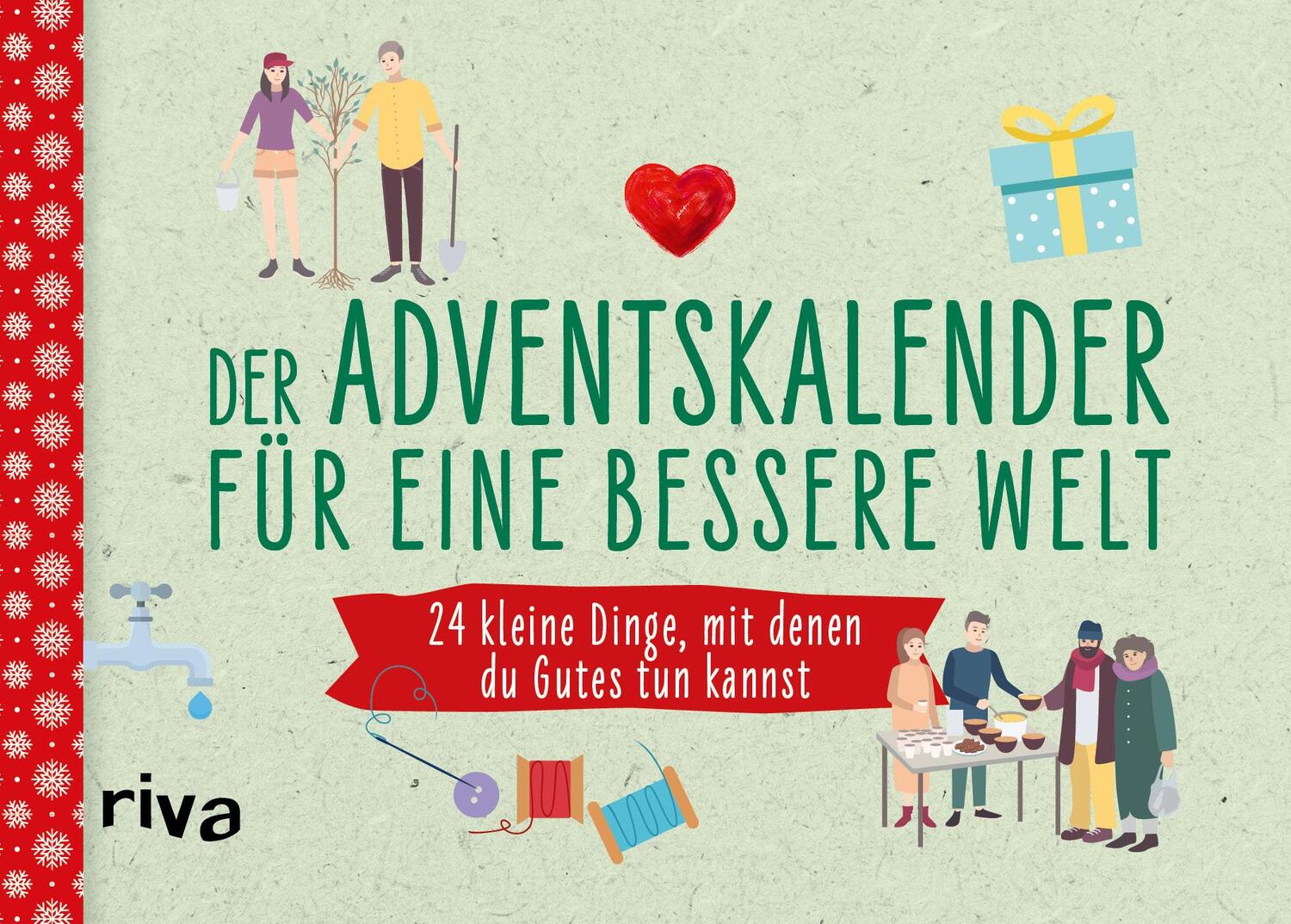 Cover: 9783742319555 | Der Adventskalender für eine bessere Welt | Carolina Graf | Buch