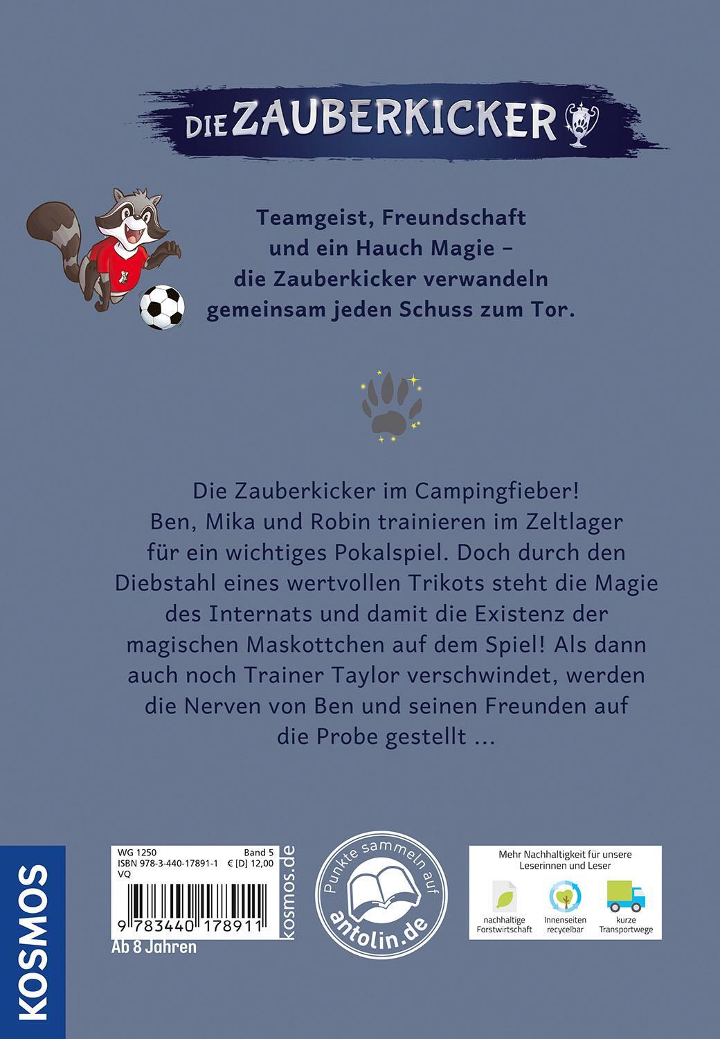 Bild: 9783440178911 | Die Zauberkicker, 5, Schattenspiel | Benjamin Schreuder | Buch | 2024