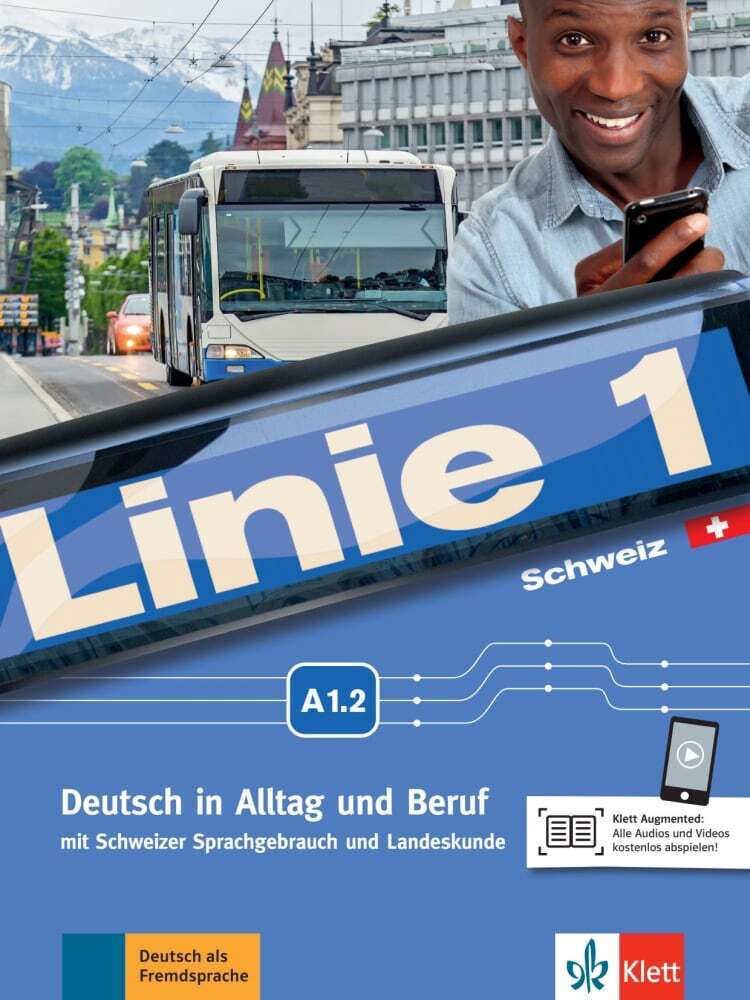 Cover: 9783126070232 | Linie 1 - Kurs- und Übungsbuch A1.2, m. DVD-ROM | Susan Kaufmann