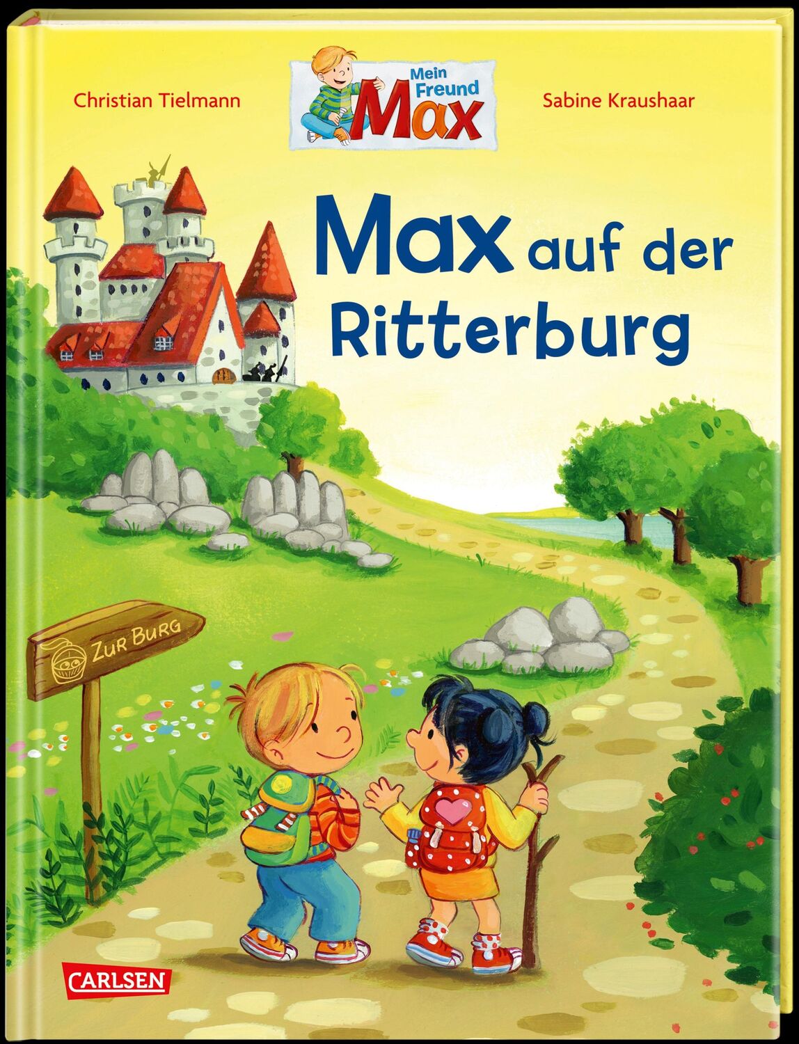 Cover: 9783551523235 | Max-Bilderbücher: Max auf der Ritterburg | Mein Freund MAX | Tielmann