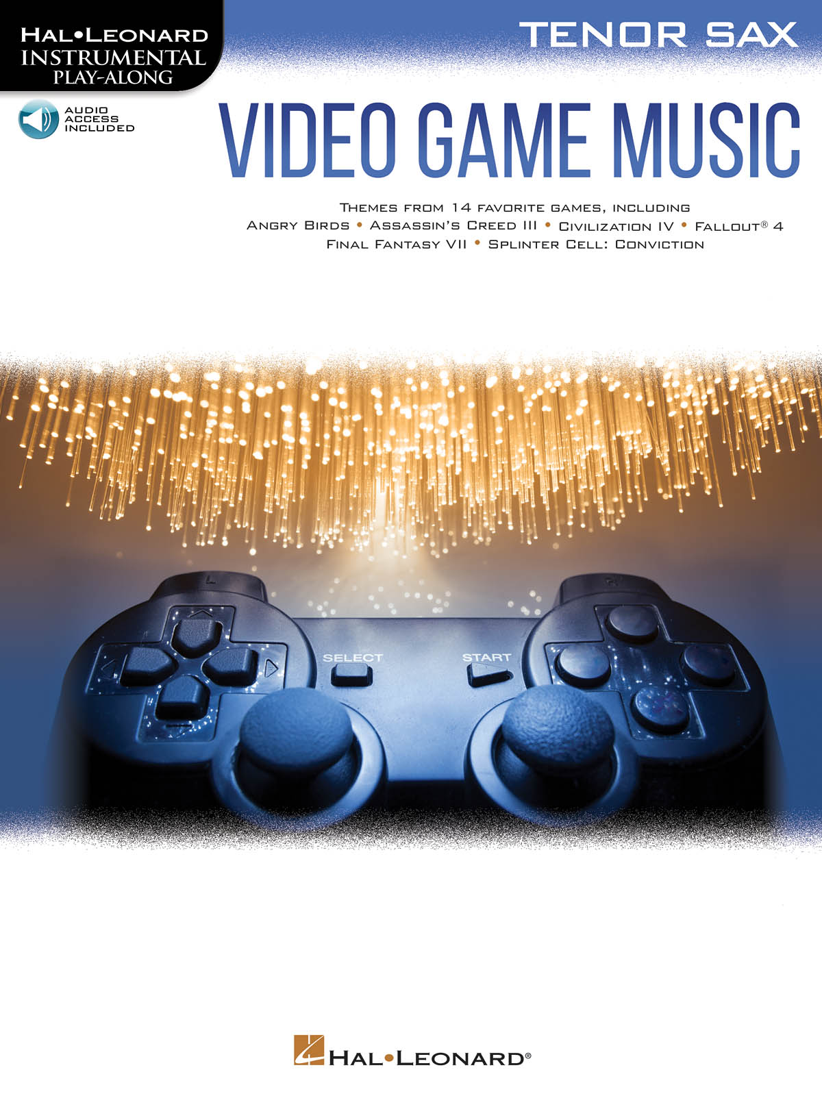 Cover: 888680794583 | Video Game Music for Tenor Sax | Instrumental Play-Along | 2019