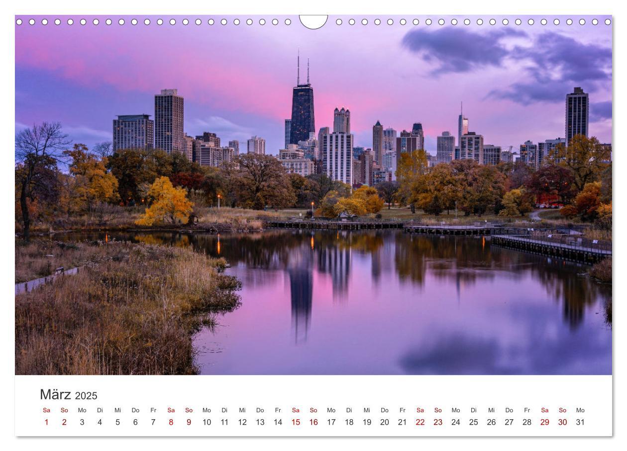 Bild: 9783435060719 | Chicago - Eine einzigartige Stadt. (Wandkalender 2025 DIN A3 quer),...