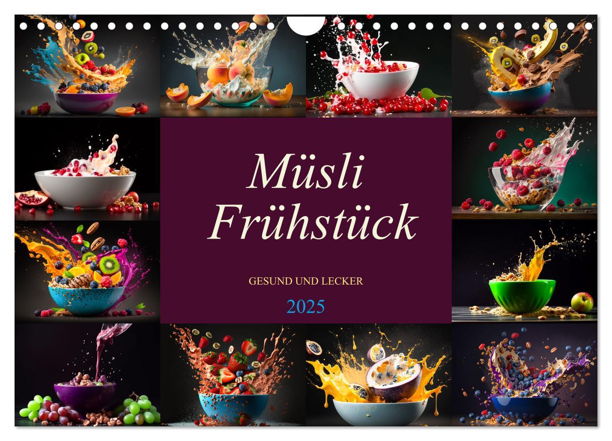 Cover: 9783383866791 | Müsli Frühstück (Wandkalender 2025 DIN A4 quer), CALVENDO...