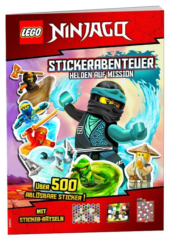 Cover: 9783960806271 | LEGO® NINJAGO® - Stickerabenteuer - Helden auf Mission | Taschenbuch