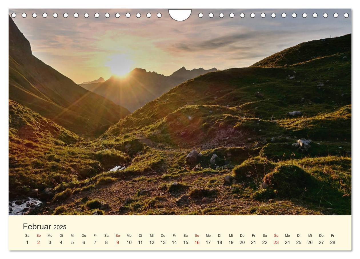 Bild: 9783435192496 | Wanderglück im Allgäu (Wandkalender 2025 DIN A4 quer), CALVENDO...