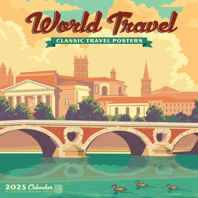 Cover: 9781549245510 | World Travel 2025 12 X 12 Wall Calendar | Kalender | Englisch | 2025