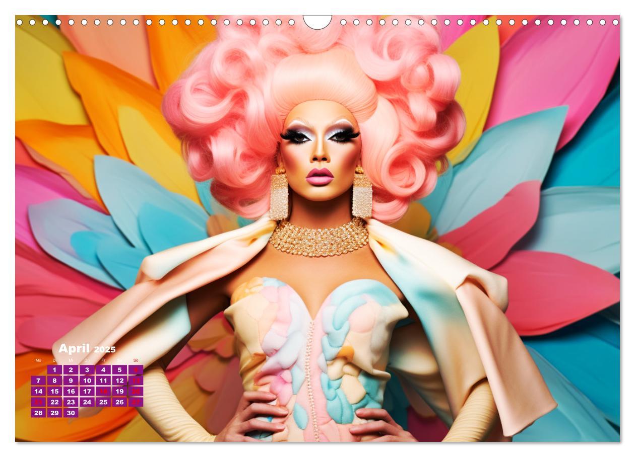 Bild: 9783383894282 | Drag Queens. Glamouröse und wunderschöne Drag-Kunst (Wandkalender...