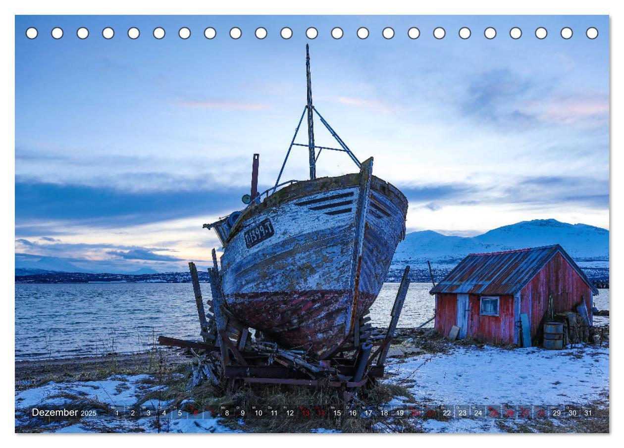 Bild: 9783435113347 | Polarnacht in Tromsø (Tischkalender 2025 DIN A5 quer), CALVENDO...