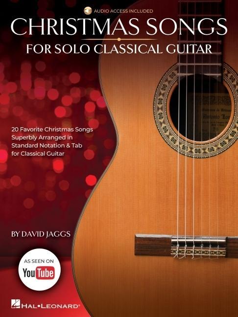 Cover: 9781705172438 | Christmas Songs for Solo Classical Guitar Book/Online Audio | Buch