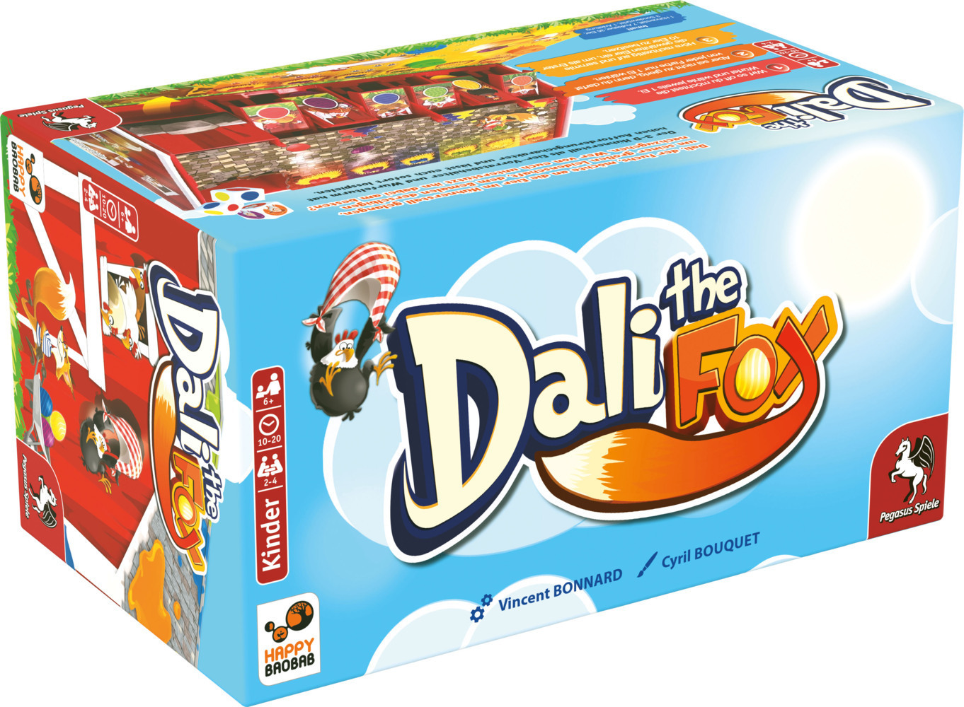 Cover: 4250231729034 | Dali the Fox (Kinderspiel) | Vincent Bonnard | Spiel | In Spielebox