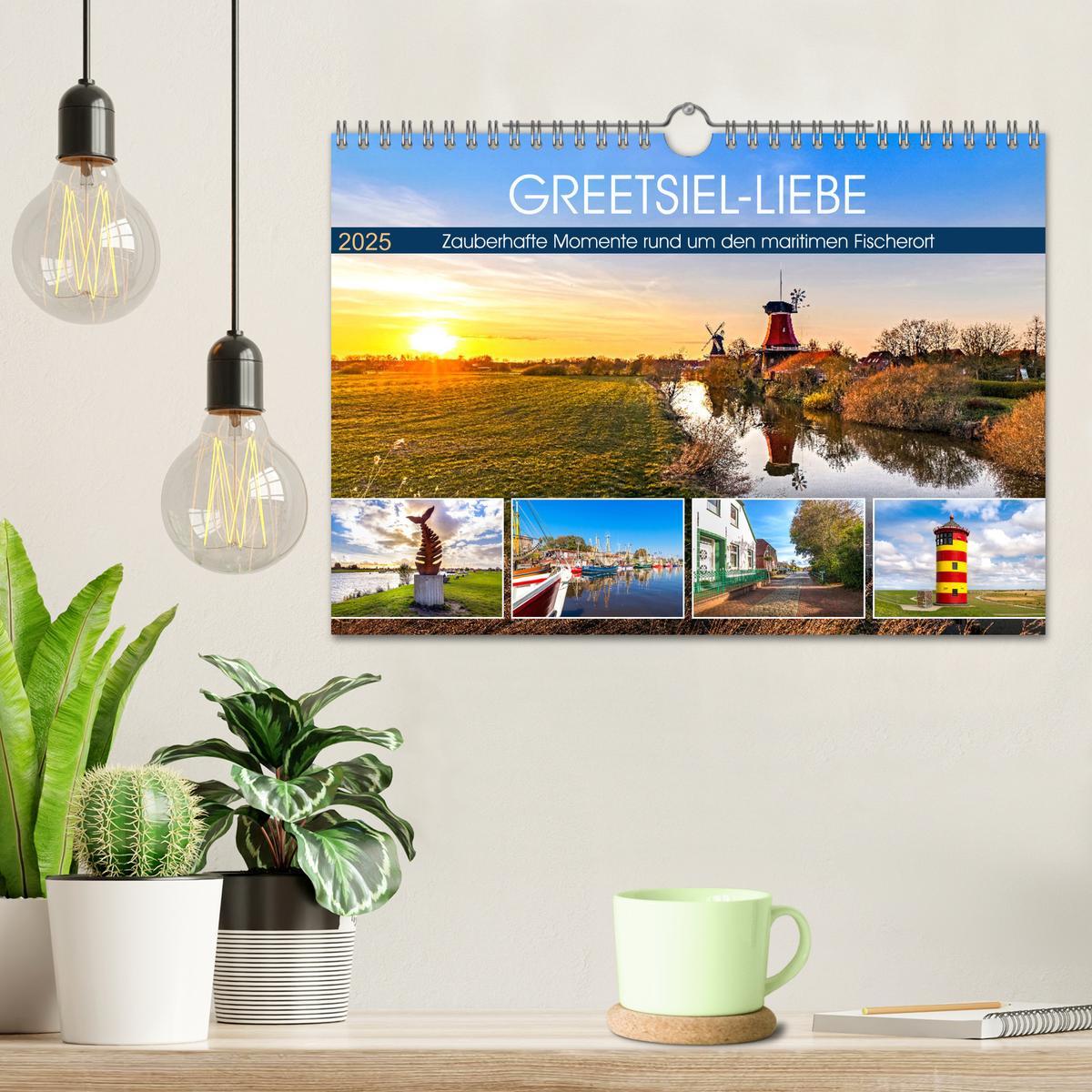 Bild: 9783435070923 | GREETSIEL-LIEBE (Wandkalender 2025 DIN A4 quer), CALVENDO...