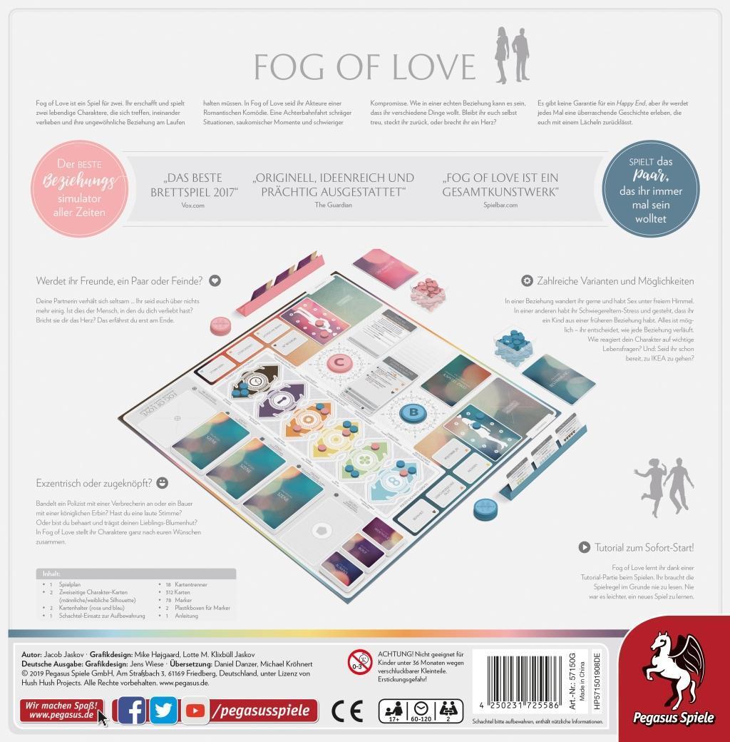 Bild: 4250231725586 | Fog of Love (deutsche Ausgabe) | Spiel | Deutsch | 2022 | Pegasus