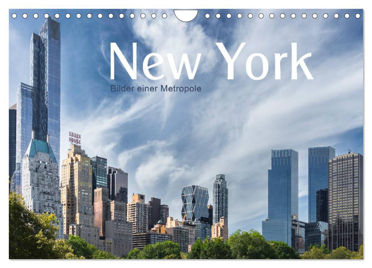 Cover: 9783435524372 | New York - Bilder einer Metropole (Wandkalender 2025 DIN A4 quer),...