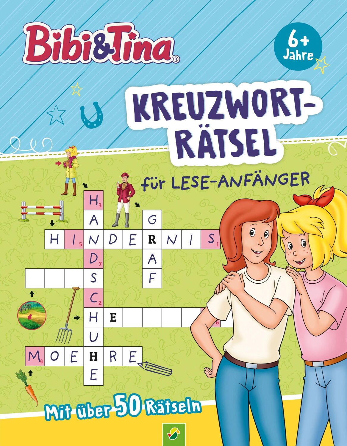 Cover: 9783849941895 | Bibi &amp; Tina Kreuzworträtsel für Lese-Anfänger | Verlag | Taschenbuch