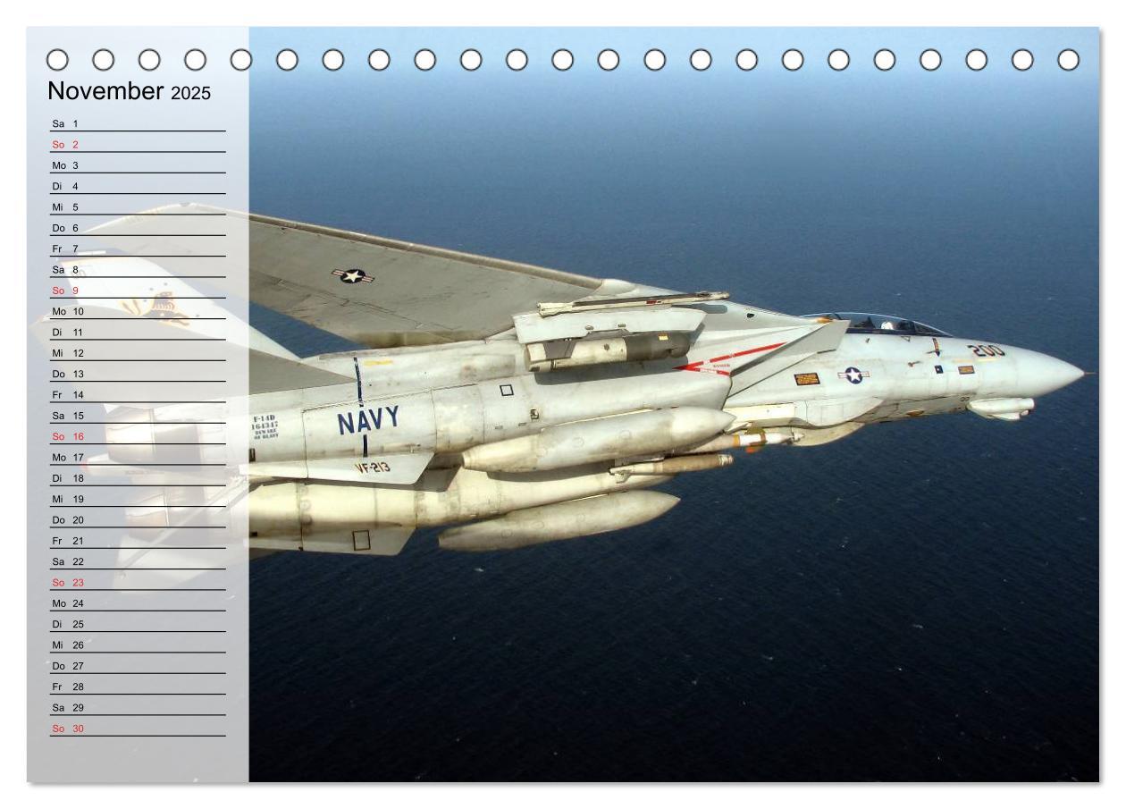 Bild: 9783435528943 | Kriegstechnik. Kampfjet-Impressionen (Tischkalender 2025 DIN A5...