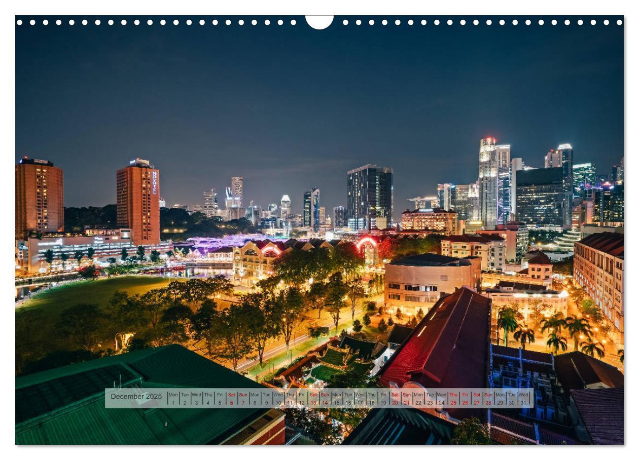 Bild: 9781325945061 | Discover Singapore (Wall Calendar 2025 DIN A3 landscape), CALVENDO...