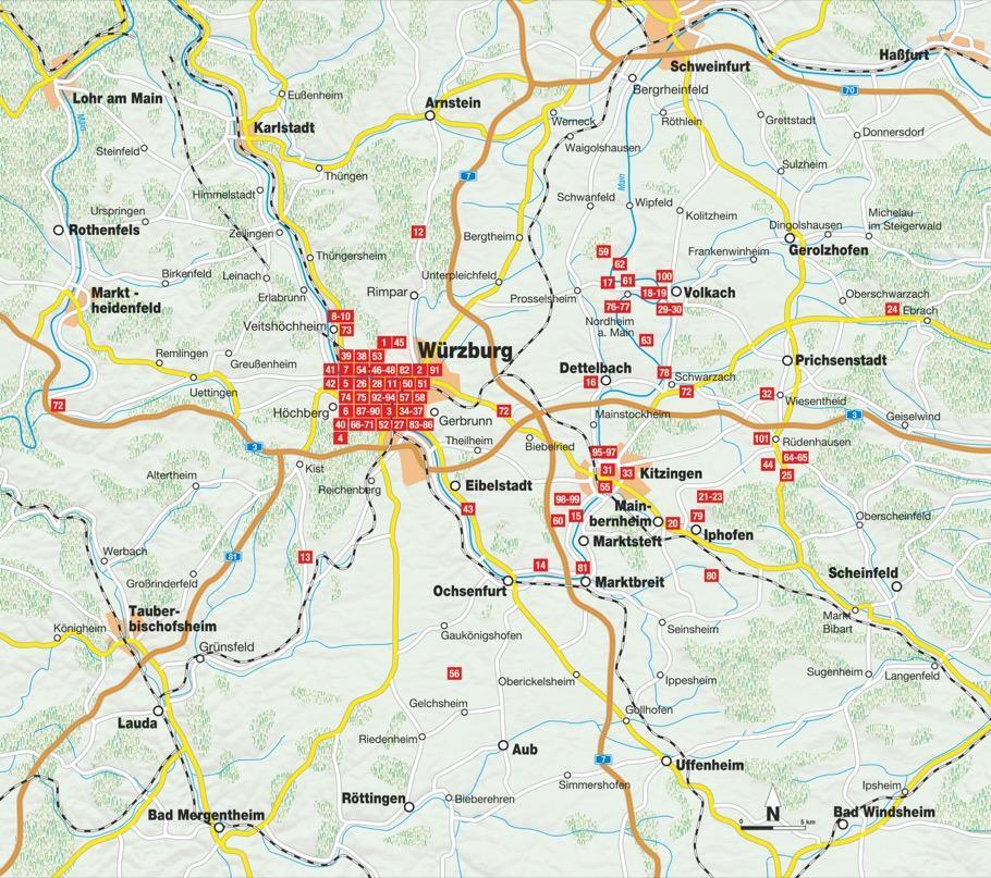 Bild: 9783862466733 | 101 Sachen machen: Alles, was Du in und um Würzburg erlebt haben musst