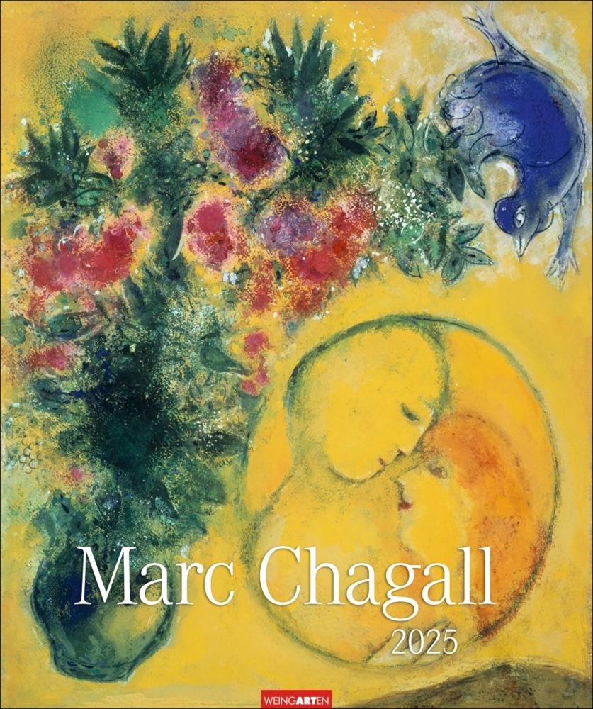 Cover: 9783839900123 | Marc Chagall Kalender 2025 | Marc Chagall | Kalender | Spiralbindung